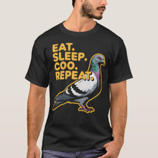 鳩ブリーダー飛翔鳥動物鳩 Tシャツ