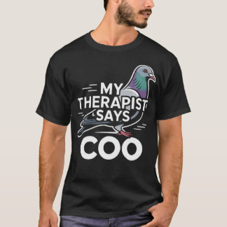 鳩ブリーダー 飛翔 鳥 動物 鳩 Tシャツ
