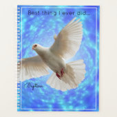 鳩プランナー本最高の物バプテスマ プランナー手帳 (正面)