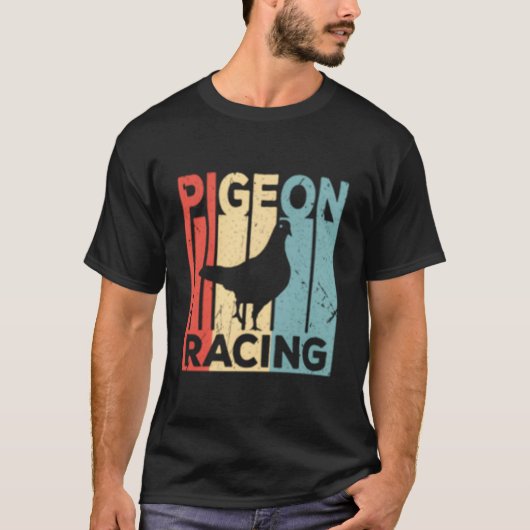鳩レース Tシャツ (正面)