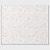 鳩紙吹雪水彩網点ラッピング紙 ラッピングペーパー (フラット)