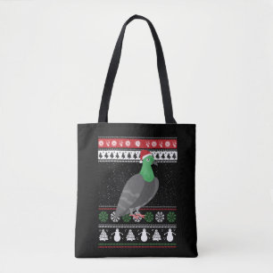 鳩 - クリスマス鳩 醜いクリスマス トートバッグ