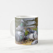 鳩 コーヒーマグカップ (正面左)
