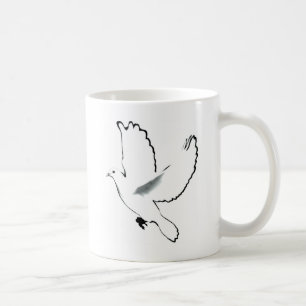 鳩 コーヒーマグカップ