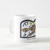 鳩 コーヒーマグカップ (正面左)