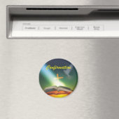 鳩、聖書、十字架 マグネット (インサイチュ (食洗機))