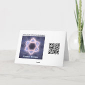 鳩- Shalom カード (裏面)