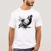 鳩 Tシャツ (正面)