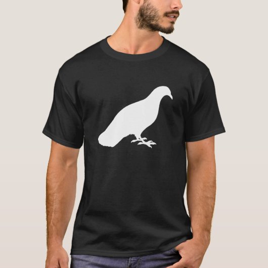 鳩 Tシャツ (正面)