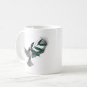 鳩olivebranch コーヒーマグカップ (正面左)