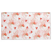 鳳凰の鳥と鳳凰の花の継ぎ目のないパターン 枕カバー (正面右)