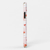 鳳凰の鳥と鳳凰の花の継ぎ目のないパターン Case-Mate iPhoneケース (裏面/右)