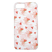 鳳凰の鳥と鳳凰の花の継ぎ目のないパターン Case-Mate iPhoneケース (裏面)