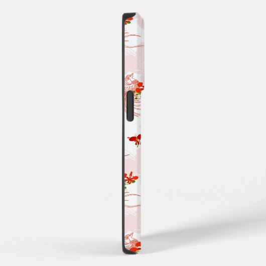 鳳凰の鳥と鳳凰の花の継ぎ目のないパターン Case-Mate iPhoneケース (裏面 / 右)