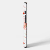 鳳凰の鳥と鳳凰の花の継ぎ目のないパターン Case-Mate iPhoneケース (裏面 / 左)