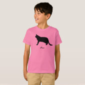 鳴いて下さい Tシャツ (正面フル)