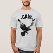 鳴き声のクロウ Tシャツ (正面)