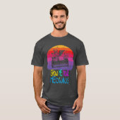 鳴き声をあげるニャンコたちを見せて ログドール ミュージカル ショー Tシャツ (正面フル)