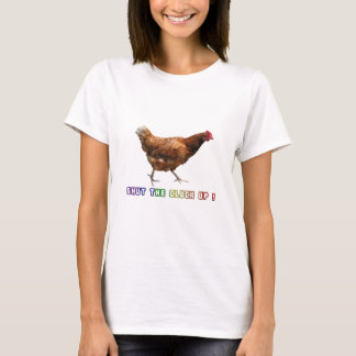 鳴き声を締めて下さい Tシャツ