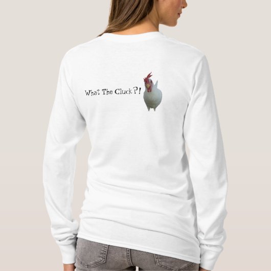 鳴き声何か。! Tシャツ (裏面)
