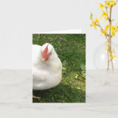 鳴き声、鳴き声、ここに カード (黄色い花)