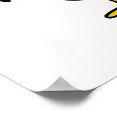 鳴き鳥おもしろい動物パン ポスター (角)