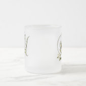 鳴き鳥最初のM フロストグラスマグカップ (中央)