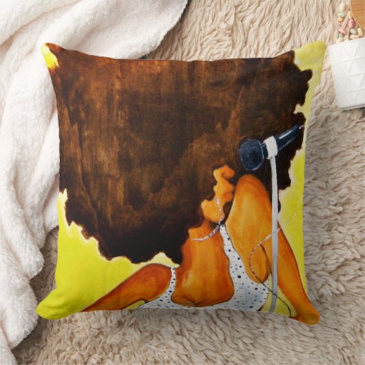 鳴き鳥 クッション (ブランケット)