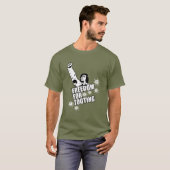 鳴らすことのための自由、 Tシャツ (正面フル)