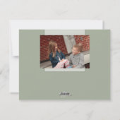 鳴り響くJOY – クリスマスカードを繰り返す シーズンカード (裏面)