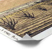 鳴沢の富士、鳴沢の富士山、河瀬蓮井 ポスター (角)