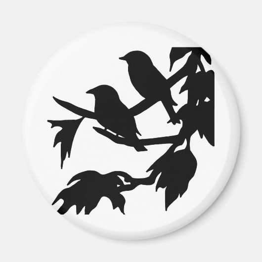 鳴鳥 マグネット (正面)