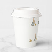 鴨の可愛いウサギ 紙コップ (右)