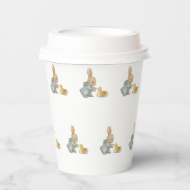 鴨の可愛いウサギ 紙コップ