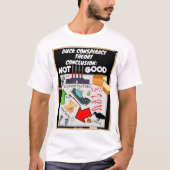 鴨の陰謀説 Tシャツ (正面)