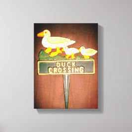 鴨交サイン3 キャンバスプリント