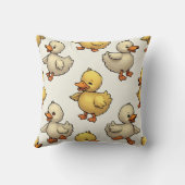 鴨枕 クッション (裏面)