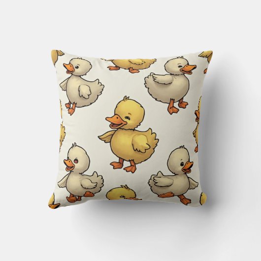 鴨枕 クッション (裏面)