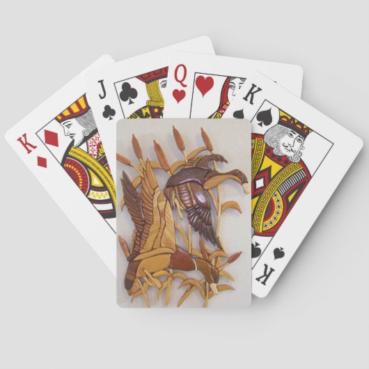 「鴨池」 トランプ (裏面)