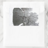 鴨池 長方形シール (バッグ)