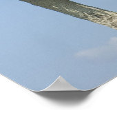 鵜の乾燥ウイングプリント ポスター (角)