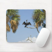 鵜の乾燥ウイングマウスパッド マウスパッド (マウス)