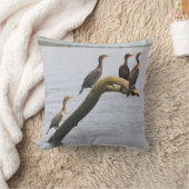 鵜の海鳥まくら クッション (ブランケット)