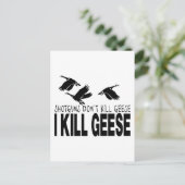 鵞鳥狩り ポストカード (スタンド正面)