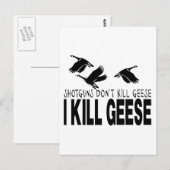 鵞鳥狩り ポストカード (正面/裏面)