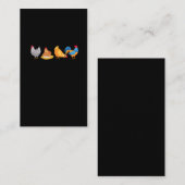 鶏おもしろい卵鶏ファームファン 名刺 (正面/裏面)