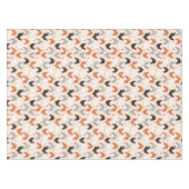 鶏およびオンドリパターン テーブルクロス (正面(横))