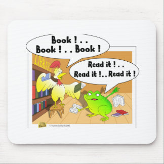 鶏およびカエル マウスパッド