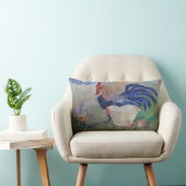 鶏および引用文 ランバークッション (椅子)