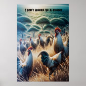 鶏がローミングフリー ポスター (正面)